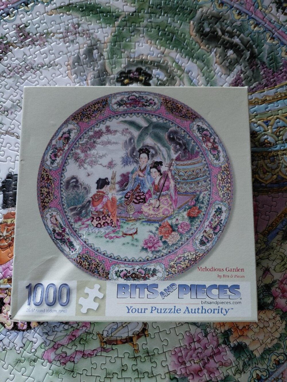 Bits and Pieces 1000pc Melodious Garden Puzzle